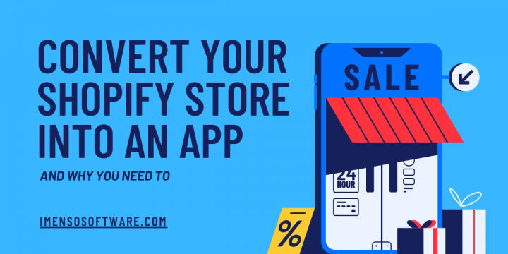 Convert your Shopify Store Into An App And why You Need To  