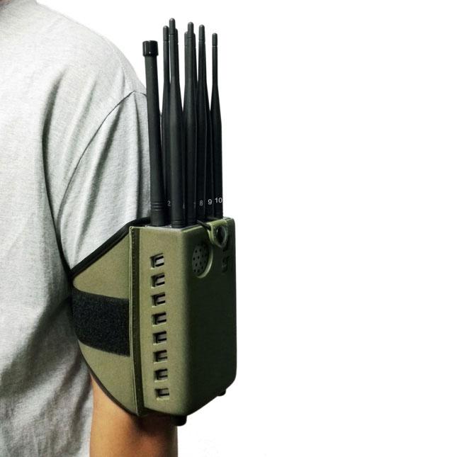 A low-power GPS jammer blocks call within 30 feet
