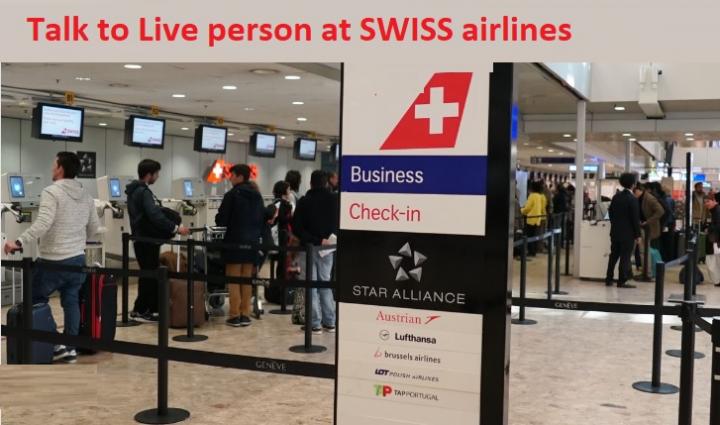 How someone get through at Swiss Air?