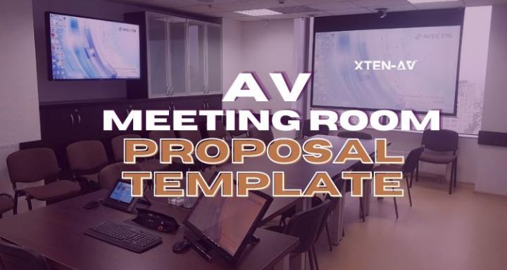 AV Meeting Room Proposal Template