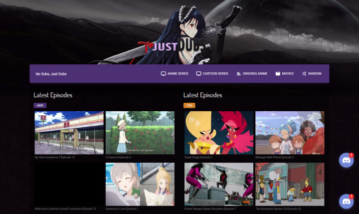 JustDubs Alternatives for Free To Watch English Dubbed Anime 202