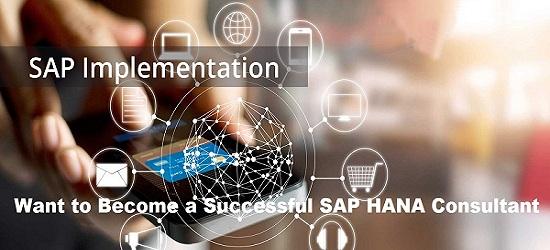 Want to Become a Successful SAP HANA Consultant