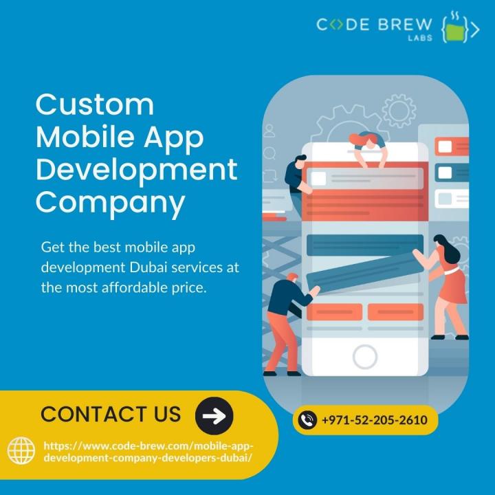 Leading App Development Company In Dubai | Code Brew Labs