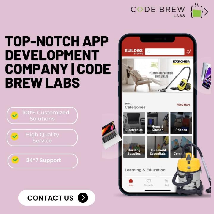 Premier Mobile App Development Company Dubai | Code Brew Labs