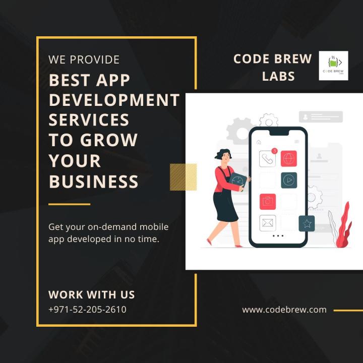 Best Mobile App Development Dubai Solutions | Code Brew Labs